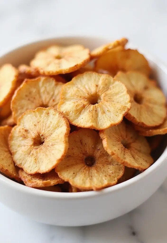 25 Apple Pie Air Fryer Recipes for Quick, Crispy Perfection 59 25 Apple Pie Air Fryer Recipes for Quick, Crispy Perfection - 11. Spiced Apple Chips