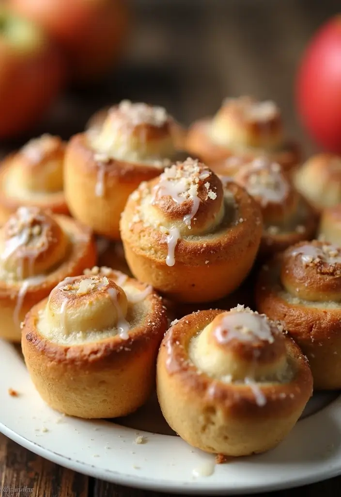 25 Apple Pie Air Fryer Recipes for Quick, Crispy Perfection 6 25 Apple Pie Air Fryer Recipes for Quick, Crispy Perfection - 2. Cinnamon Roll Apple Pie Bites