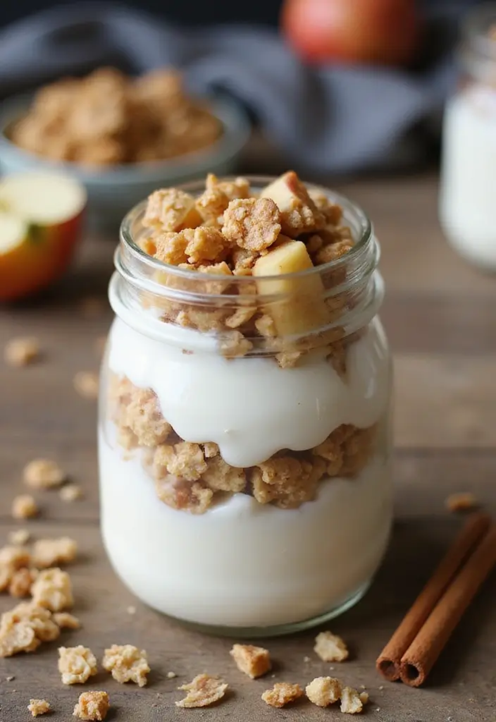 25 Apple Pie Air Fryer Recipes for Quick, Crispy Perfection 124 25 Apple Pie Air Fryer Recipes for Quick, Crispy Perfection - 22. Creamy Apple Pie Yogurt Parfait