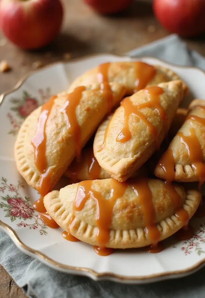 25 Apple Pie Air Fryer Recipes for Quick, Crispy Perfection 25 25 Apple Pie Air Fryer Recipes for Quick, Crispy Perfection - 5. Caramel Apple Hand Pies