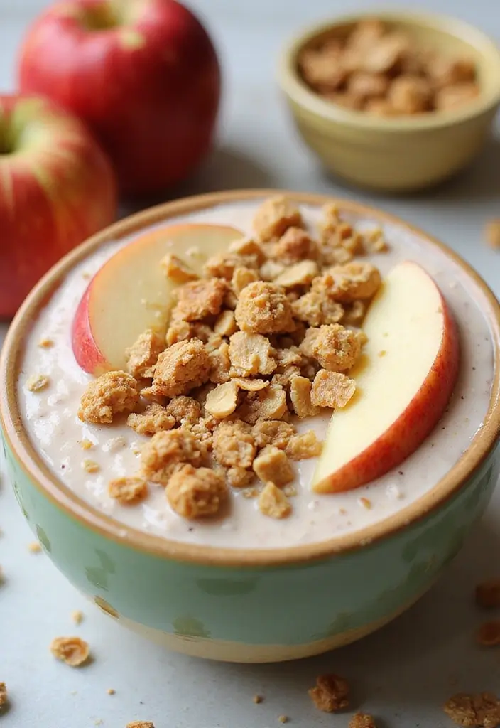 25 Apple Pie Air Fryer Recipes for Quick, Crispy Perfection 39 25 Apple Pie Air Fryer Recipes for Quick, Crispy Perfection - 7. Apple Pie Smoothie Bowl