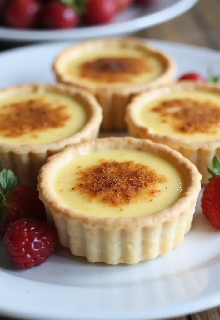 25 Dash Mini Pie Maker Recipes for Fun and Easy Baking - 16. Vanilla Custard Mini Pies