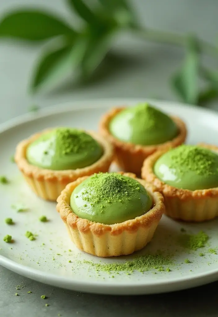 25 Dash Mini Pie Maker Recipes for Fun and Easy Baking - 21. Matcha Green Tea Mini Pies