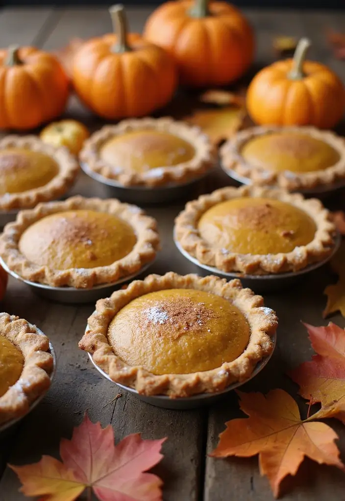 25 Dash Mini Pie Maker Recipes for Fun and Easy Baking - 5. Pumpkin Spice Mini Pies