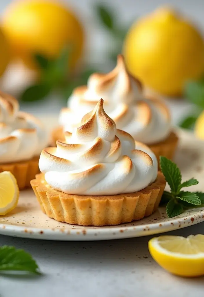 25 Dash Mini Pie Maker Recipes for Fun and Easy Baking - 6. Lemon Meringue Mini Pies