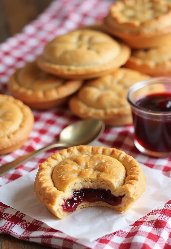 25 Dash Mini Pie Maker Recipes for Fun and Easy Baking - 8. Peanut Butter and Jelly Mini Pies