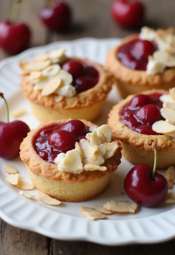 25 Dash Mini Pie Maker Recipes for Fun and Easy Baking - 9. Cherry Almond Mini Pies