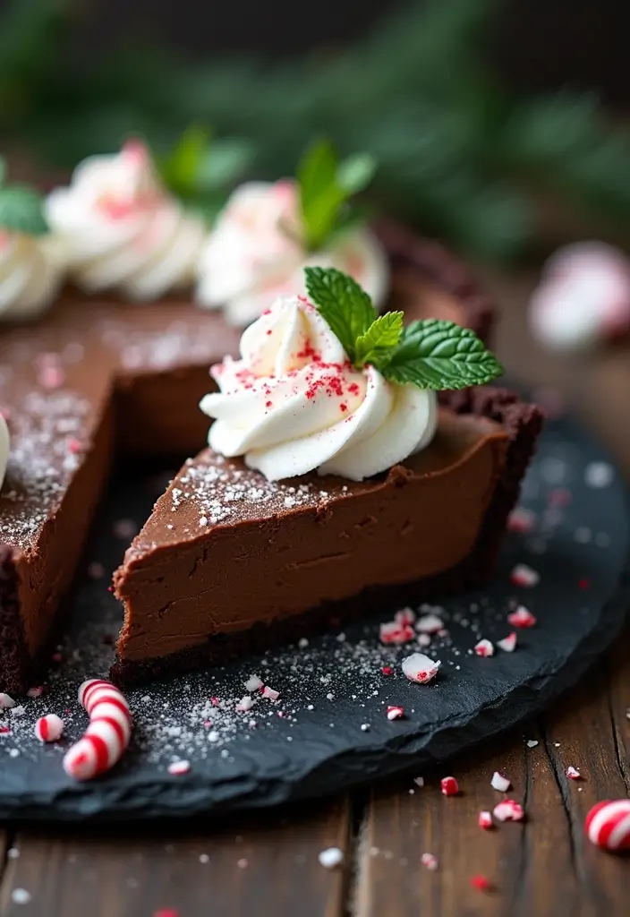 25 Easy Pie Recipes with Just 4 Ingredients 62 25 Easy Pie Recipes with Just 4 Ingredients - 10. Chocolate Mint Pie