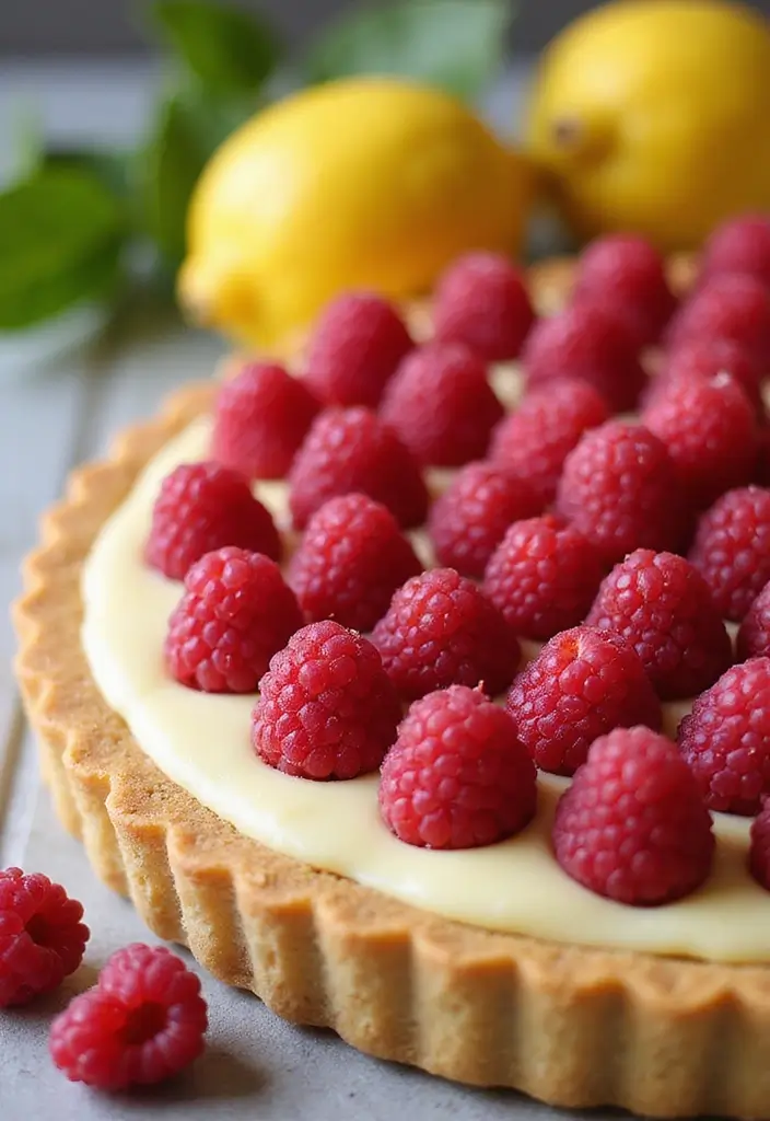 25 Easy Pie Recipes with Just 4 Ingredients 97 25 Easy Pie Recipes with Just 4 Ingredients - 15. Raspberry Lemon Pie