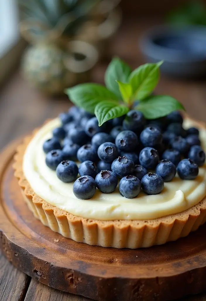 25 Easy Pie Recipes with Just 4 Ingredients 116 25 Easy Pie Recipes with Just 4 Ingredients - 18. Blueberry Cream Pie