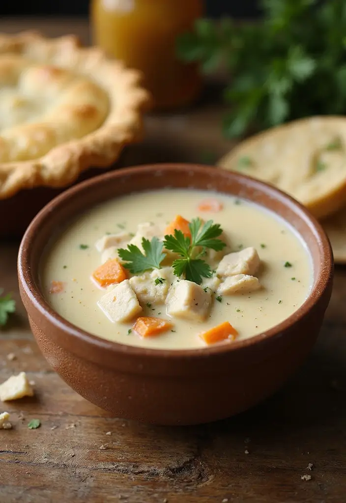 25 Leftover Chicken Pot Pie Recipes That Feel Fresh Again 8 25 Leftover Chicken Pot Pie Recipes That Feel Fresh Again - 2. Creamy Chicken Pot Pie Soup