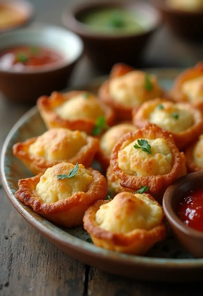 25 Leftover Chicken Pot Pie Recipes That Feel Fresh Again 129 25 Leftover Chicken Pot Pie Recipes That Feel Fresh Again - 21. Chicken Pot Pie Wontons