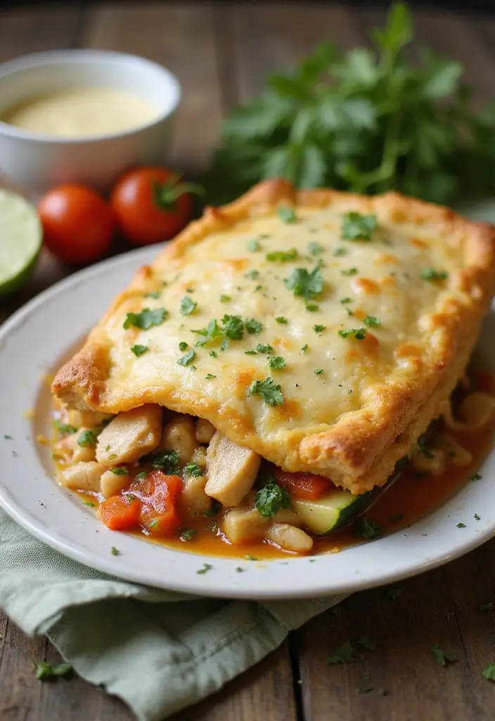 25 Leftover Chicken Pot Pie Recipes That Feel Fresh Again 148 25 Leftover Chicken Pot Pie Recipes That Feel Fresh Again - 24. Chicken Pot Pie Stuffed Zucchini