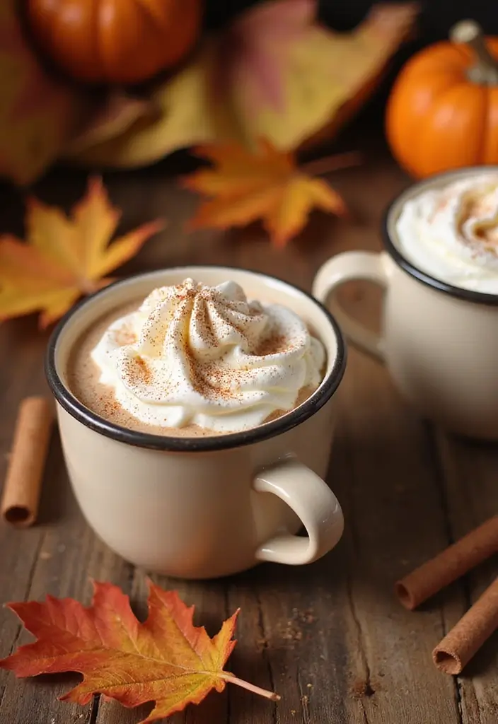 25 Low Calorie Pumpkin Pie Recipes That Still Taste Great - 25. Pumpkin Pie Hot Chocolate