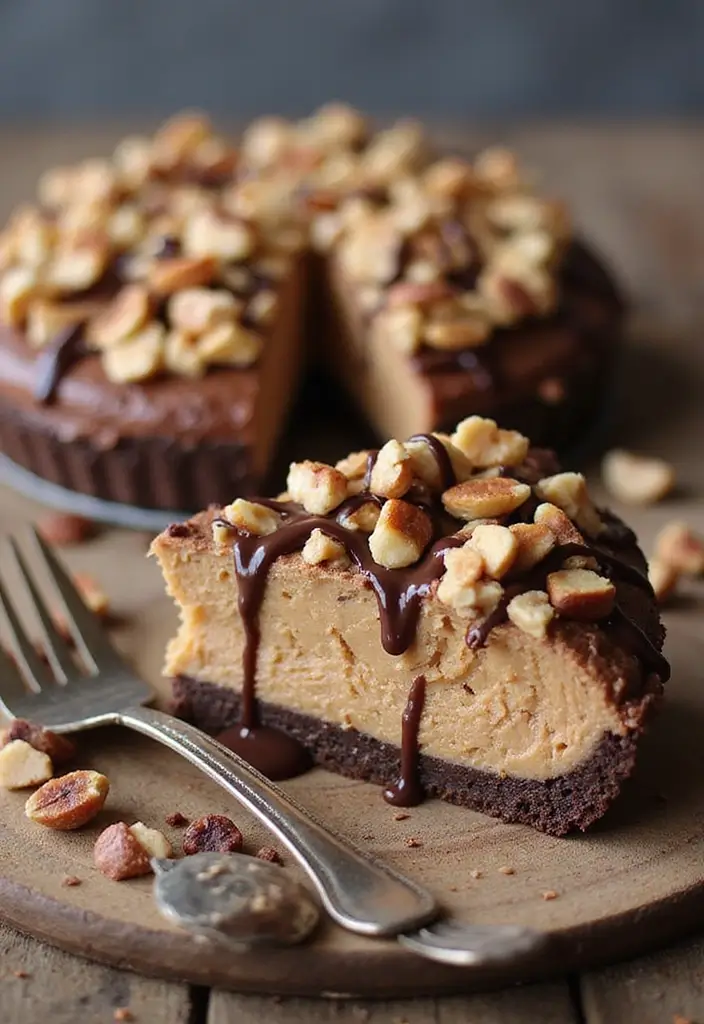 25 No Bake Chocolate Pie Recipes That Are Quick and Creamy 15 25 No Bake Chocolate Pie Recipes That Are Quick and Creamy - 3. Peanut Butter Chocolate No Bake Pie