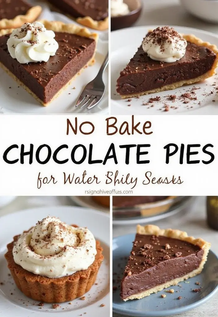 25 No Bake Chocolate Pie Recipes That Are Quick and Creamy 172 25 No Bake Chocolate Pie Recipes That Are Quick and Creamy - Conclusion