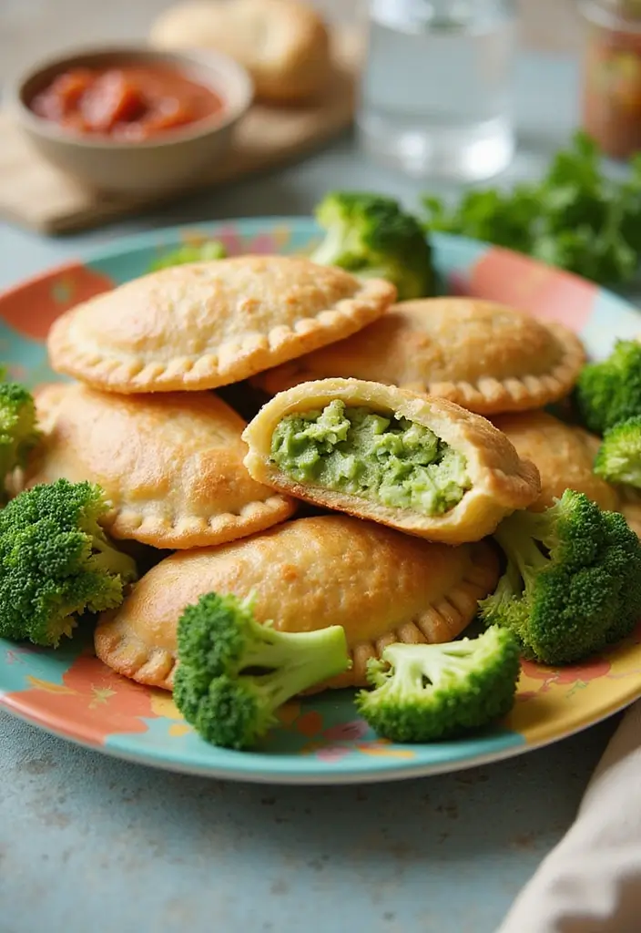 25 Pampered Chef Hand Pie Maker Recipes for Quick Pastries 78 25 Pampered Chef Hand Pie Maker Recipes for Quick Pastries - 14. Cheesy Broccoli Hand Pies