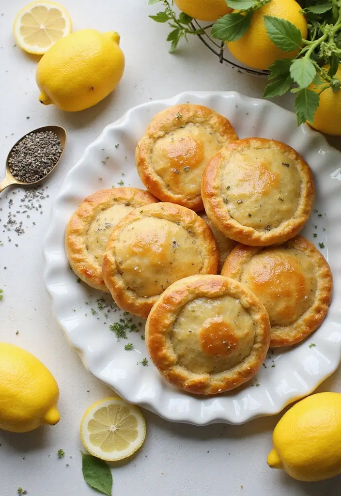 25 Pampered Chef Hand Pie Maker Recipes for Quick Pastries 88 25 Pampered Chef Hand Pie Maker Recipes for Quick Pastries - 16. Lemon Poppy Seed Hand Pies