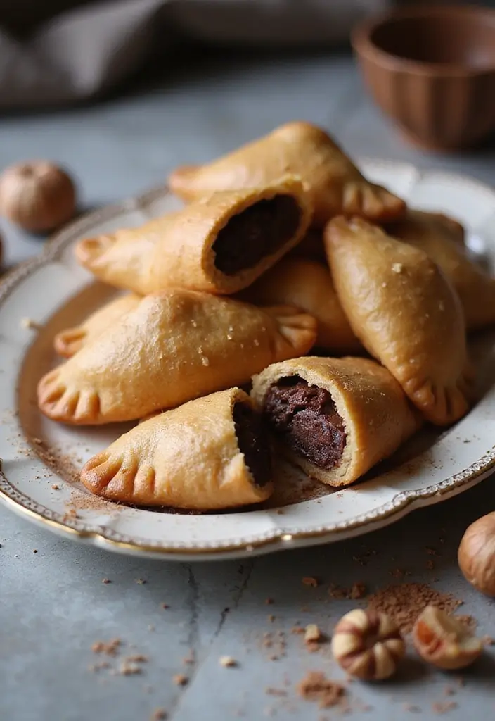 25 Pampered Chef Hand Pie Maker Recipes for Quick Pastries 114 25 Pampered Chef Hand Pie Maker Recipes for Quick Pastries - 20. Chocolate Hazelnut Hand Pies