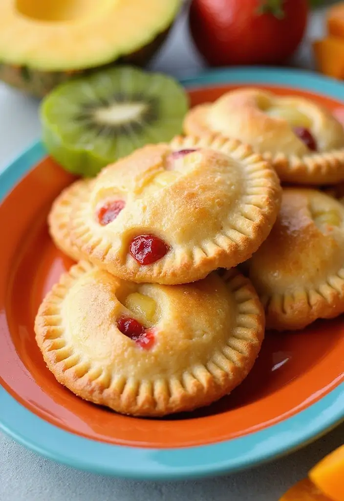 25 Pampered Chef Hand Pie Maker Recipes for Quick Pastries 133 25 Pampered Chef Hand Pie Maker Recipes for Quick Pastries - 23. Tropical Fruit Hand Pies
