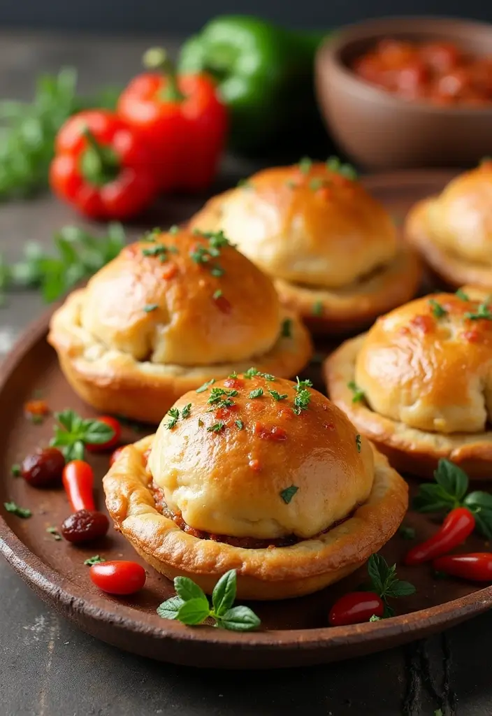 25 Pampered Chef Hand Pie Maker Recipes for Quick Pastries 147 25 Pampered Chef Hand Pie Maker Recipes for Quick Pastries - 25. Italian Sausage and Peppers