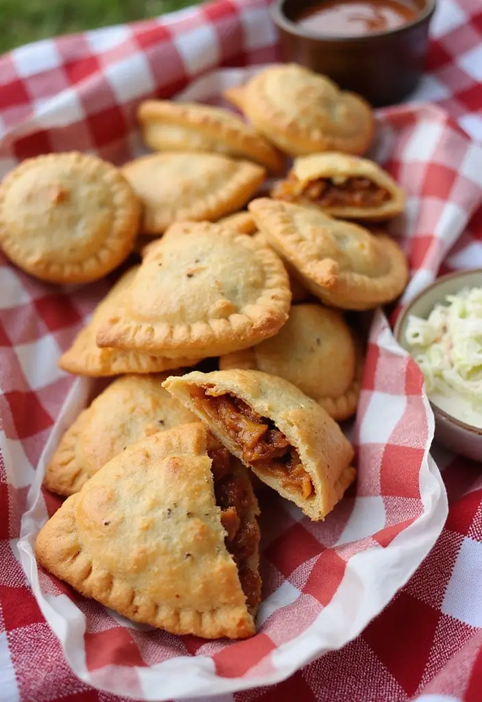 25 Pampered Chef Hand Pie Maker Recipes for Quick Pastries 15 25 Pampered Chef Hand Pie Maker Recipes for Quick Pastries - 3. BBQ Chicken Hand Pies