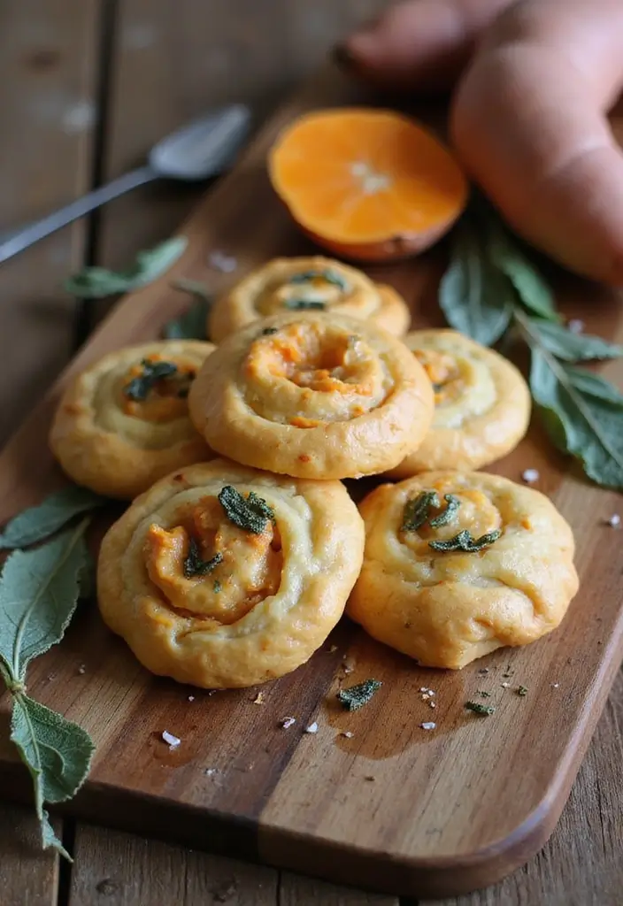 25 Pampered Chef Hand Pie Maker Recipes for Quick Pastries 34 25 Pampered Chef Hand Pie Maker Recipes for Quick Pastries - 6. Sweet Potato and Sage Hand Pies