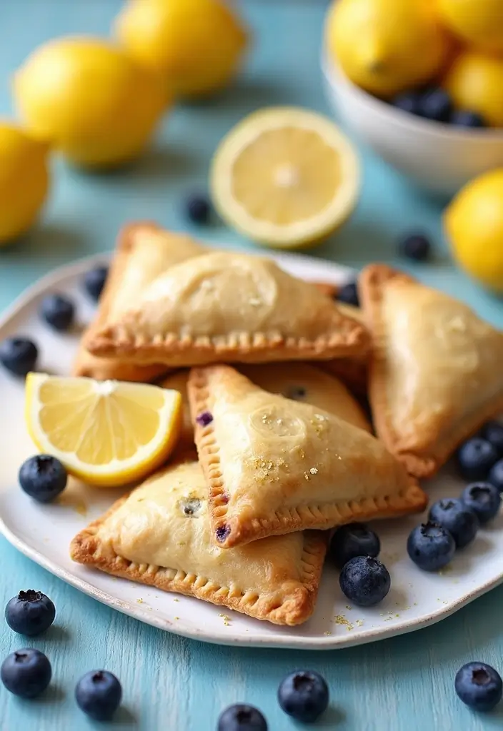 25 Pampered Chef Hand Pie Maker Recipes for Quick Pastries 49 25 Pampered Chef Hand Pie Maker Recipes for Quick Pastries - 9. Blueberry Lemon Hand Pies