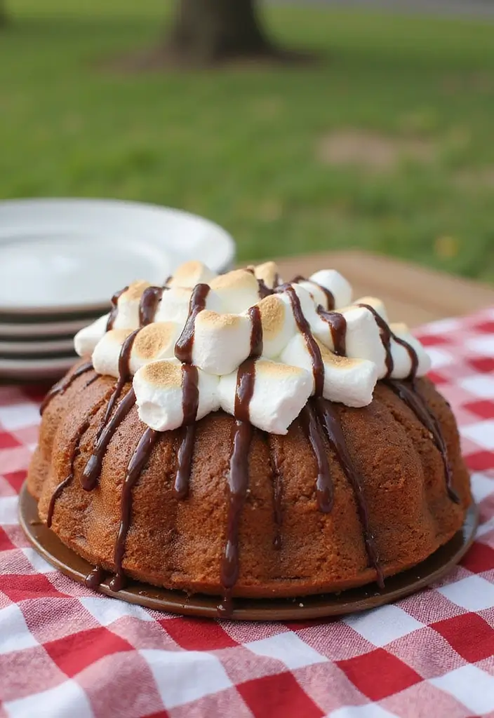 25 Pecan Pie Pound Cake Recipes That Are Pure Comfort 100 25 Pecan Pie Pound Cake Recipes That Are Pure Comfort - 16. S'mores Pecan Pound Cake