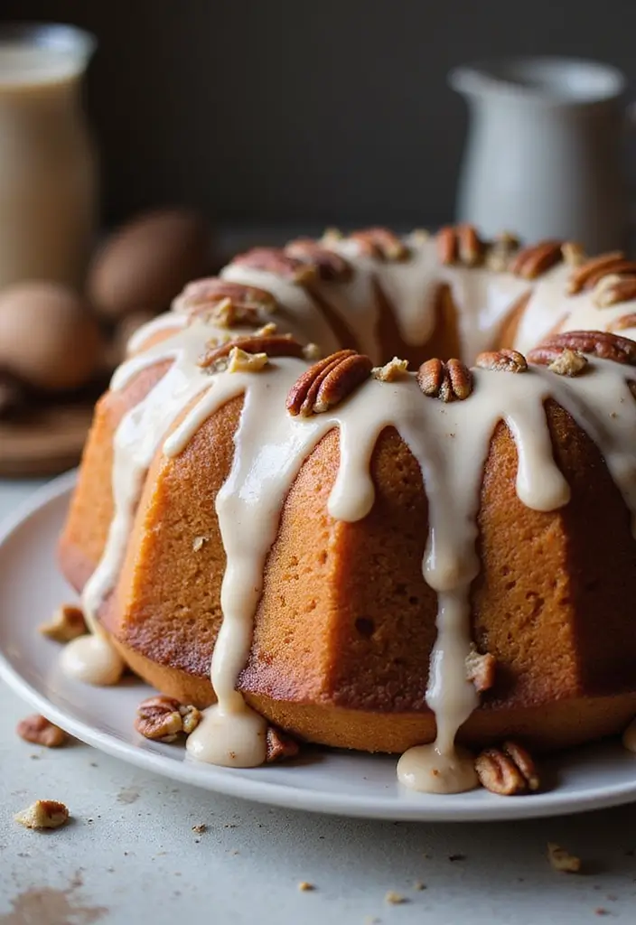 25 Pecan Pie Pound Cake Recipes That Are Pure Comfort 107 25 Pecan Pie Pound Cake Recipes That Are Pure Comfort - 17. Spice Pecan Pound Cake