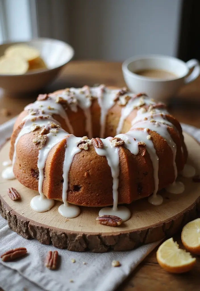 25 Pecan Pie Pound Cake Recipes That Are Pure Comfort 134 25 Pecan Pie Pound Cake Recipes That Are Pure Comfort - 22. Cinnamon Roll Pecan Pound Cake