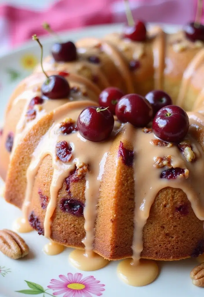 25 Pecan Pie Pound Cake Recipes That Are Pure Comfort 148 25 Pecan Pie Pound Cake Recipes That Are Pure Comfort - 24. Cherry Pecan Pound Cake