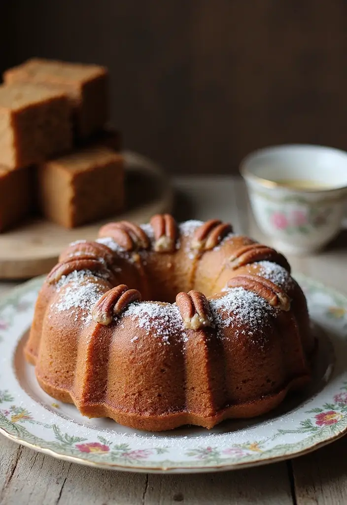 25 Pecan Pie Pound Cake Recipes That Are Pure Comfort 55 25 Pecan Pie Pound Cake Recipes That Are Pure Comfort - 9. Ginger Pecan Pound Cake