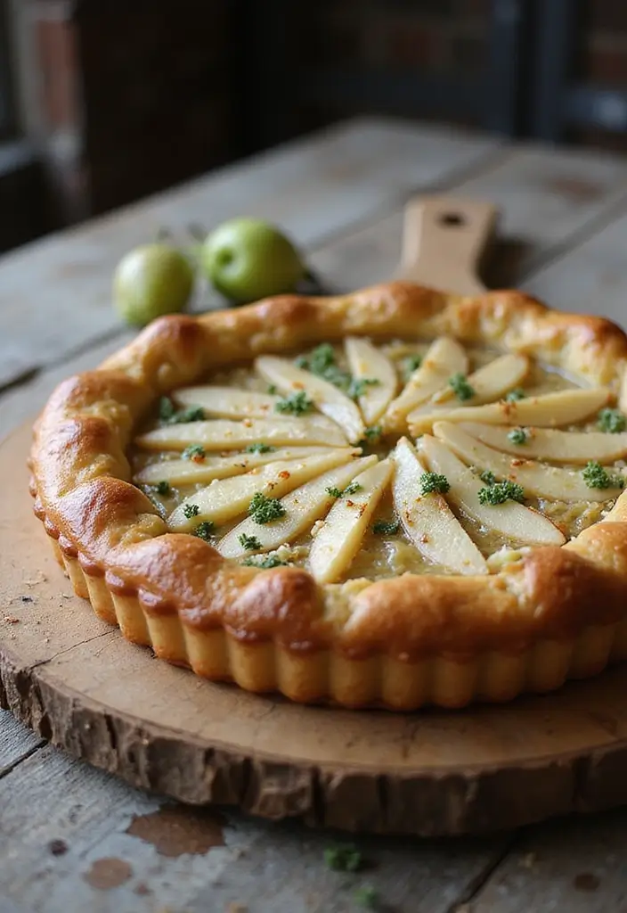 25 Pie Crust Recipes for Dinner That Go Beyond Sweets 124 25 Pie Crust Recipes for Dinner That Go Beyond Sweets - 20. Pear and Blue Cheese Pie