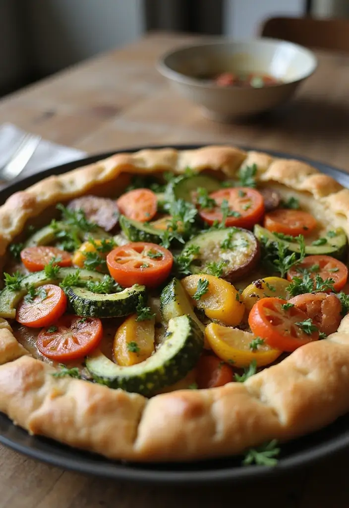 25 Pie Crust Recipes for Dinner That Go Beyond Sweets 129 25 Pie Crust Recipes for Dinner That Go Beyond Sweets - 21. Veggie and Herb Tart