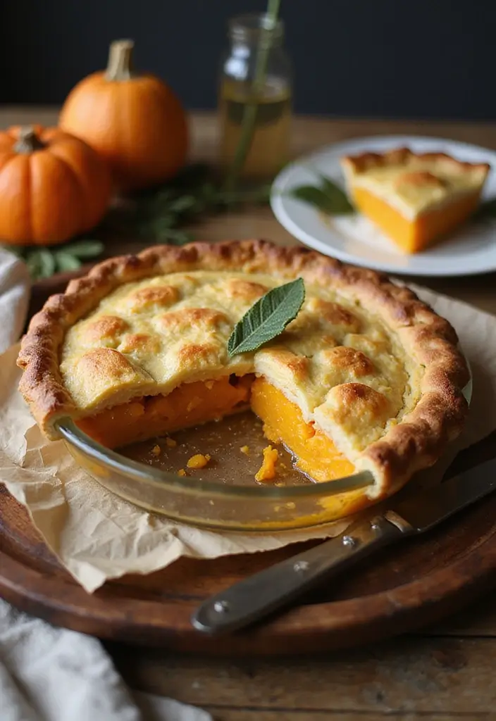 25 Pie Crust Recipes for Dinner That Go Beyond Sweets 150 25 Pie Crust Recipes for Dinner That Go Beyond Sweets - 24. Butternut Squash and Sage Pie