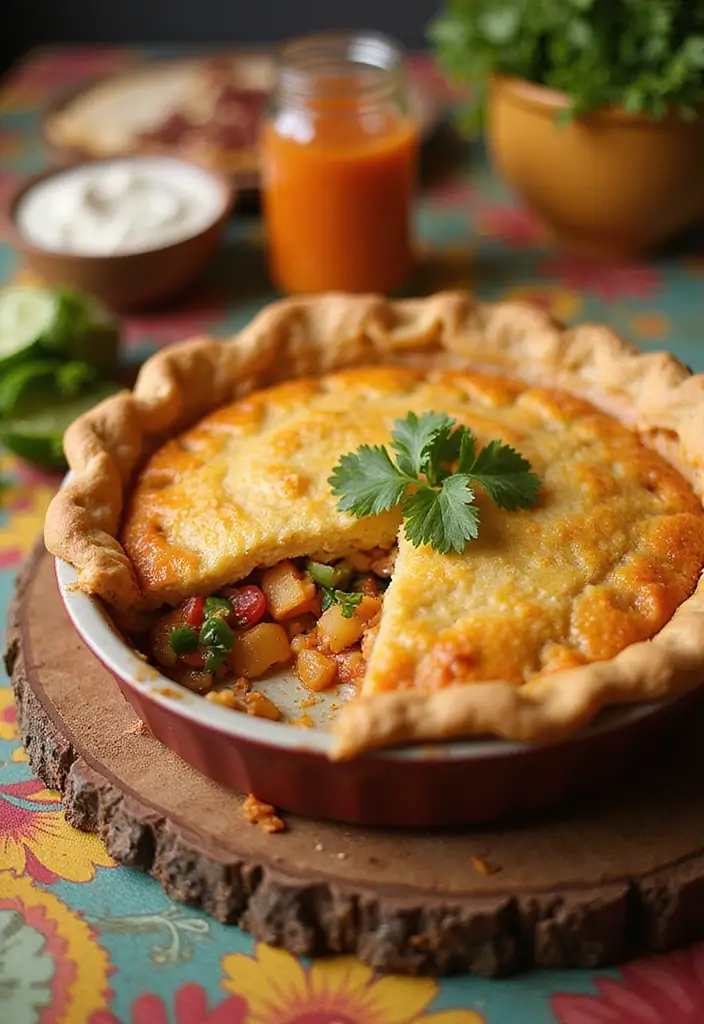 25 Pie Crust Recipes for Dinner That Go Beyond Sweets 55 25 Pie Crust Recipes for Dinner That Go Beyond Sweets - 9. Southwest Chicken Pie