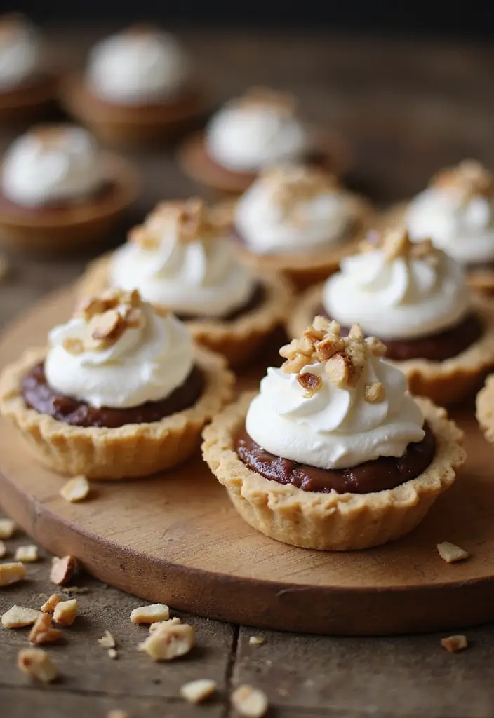 25 Pillsbury Mini Pie Crust Recipes That Are Easy and Adorable - 10. Mini Nutella Pies