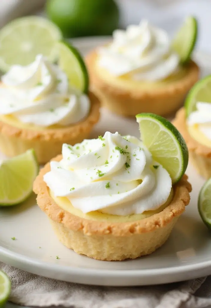 25 Pillsbury Mini Pie Crust Recipes That Are Easy and Adorable - 13. Mini Key Lime Pies