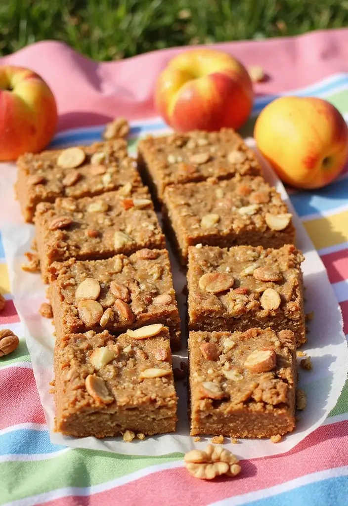 25 Recipes Using Peach Pie Filling That Are Warm and Comforting - 21. Peach Granola Bars