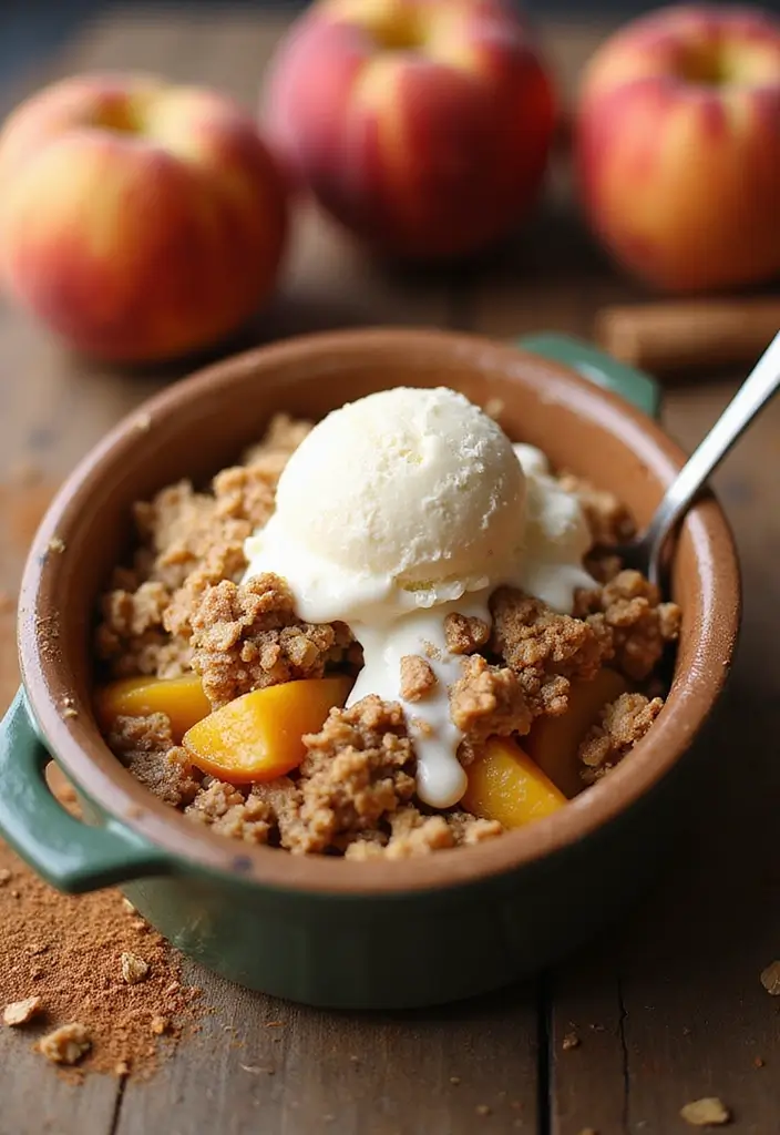 25 Recipes Using Peach Pie Filling That Are Warm and Comforting - 4. Peach Crisp