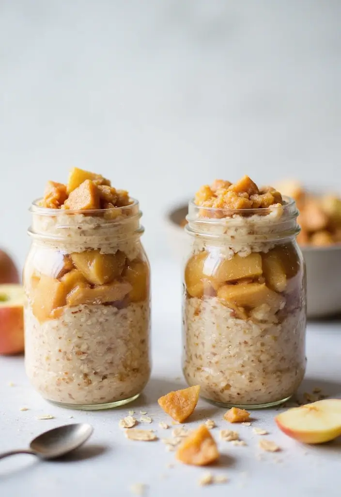 25 Recipes with Apple Pie Filling for Simple Homemade Treats 86 25 Recipes with Apple Pie Filling for Simple Homemade Treats - 13. Apple Pie Filling Overnight Oats