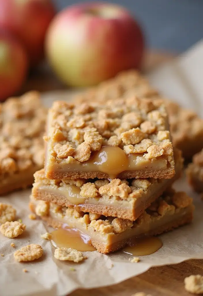 25 Recipes with Apple Pie Filling for Simple Homemade Treats 22 25 Recipes with Apple Pie Filling for Simple Homemade Treats - 4. Apple Pie Filling Crispy Bars