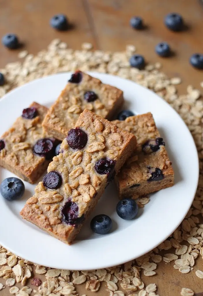 25 Recipes with Blueberry Pie Filling for Breakfast or Dessert 79 25 Recipes with Blueberry Pie Filling for Breakfast or Dessert - 13. Blueberry Pie Granola Bars