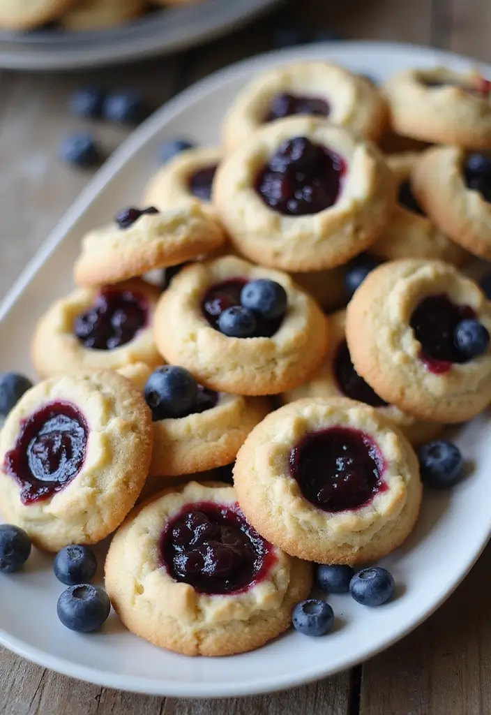 25 Recipes with Blueberry Pie Filling for Breakfast or Dessert 113 25 Recipes with Blueberry Pie Filling for Breakfast or Dessert - 19. Blueberry Pie Cookies