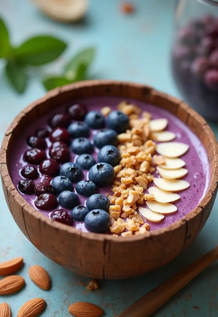 25 Recipes with Blueberry Pie Filling for Breakfast or Dessert 120 25 Recipes with Blueberry Pie Filling for Breakfast or Dessert - 20. Blueberry Pie Breakfast Smoothie Bowl