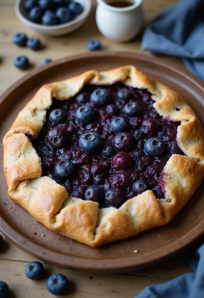 25 Recipes with Blueberry Pie Filling for Breakfast or Dessert 151 25 Recipes with Blueberry Pie Filling for Breakfast or Dessert - 25. Blueberry Pie Galette