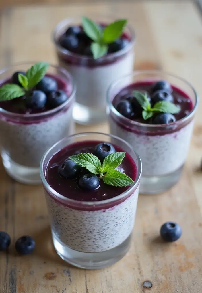 25 Recipes with Blueberry Pie Filling for Breakfast or Dessert 15 25 Recipes with Blueberry Pie Filling for Breakfast or Dessert - 3. Blueberry Chia Seed Pudding