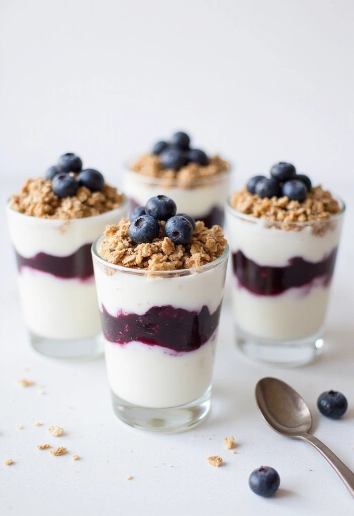 25 Recipes with Blueberry Pie Filling for Breakfast or Dessert 29 25 Recipes with Blueberry Pie Filling for Breakfast or Dessert - 5. Blueberry Yogurt Parfait