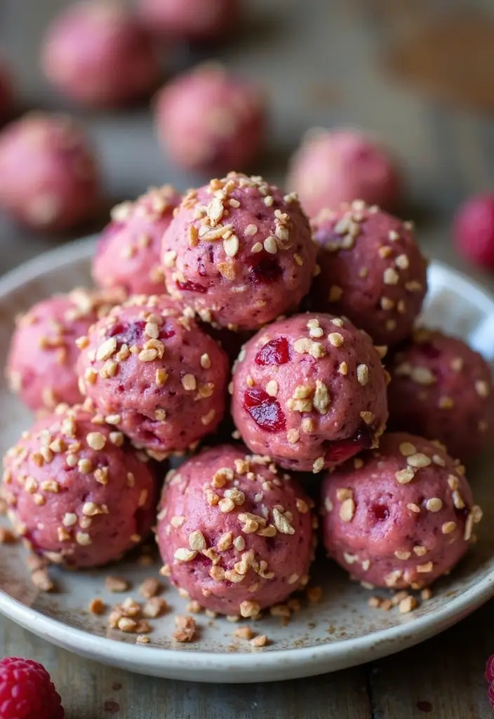 25 Recipes with Raspberry Pie Filling That Taste Fresh and Fruity 135 25 Recipes with Raspberry Pie Filling That Taste Fresh and Fruity - 21. Raspberry Pie Filling Energy Bites